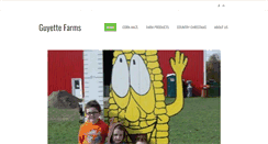 Desktop Screenshot of guyettefarms.com